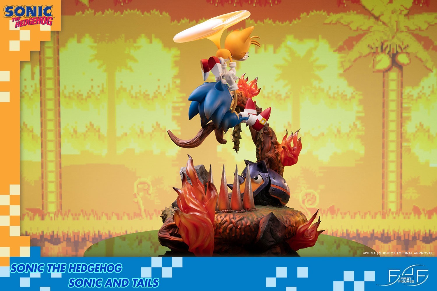 Sonic the Hedgehog - Cyclone - Miles "Tails" Prower - Diorama - Regular Edition (First 4 Figures) photo 17