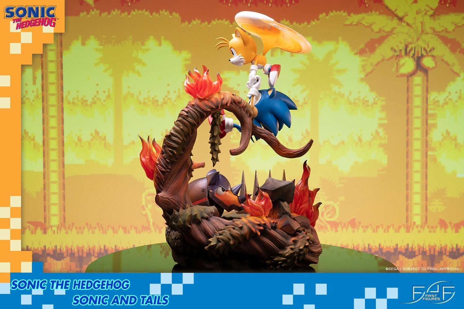 Sonic the Hedgehog - Cyclone - Miles "Tails" Prower - Diorama - Regular Edition (First 4 Figures) photo 18
