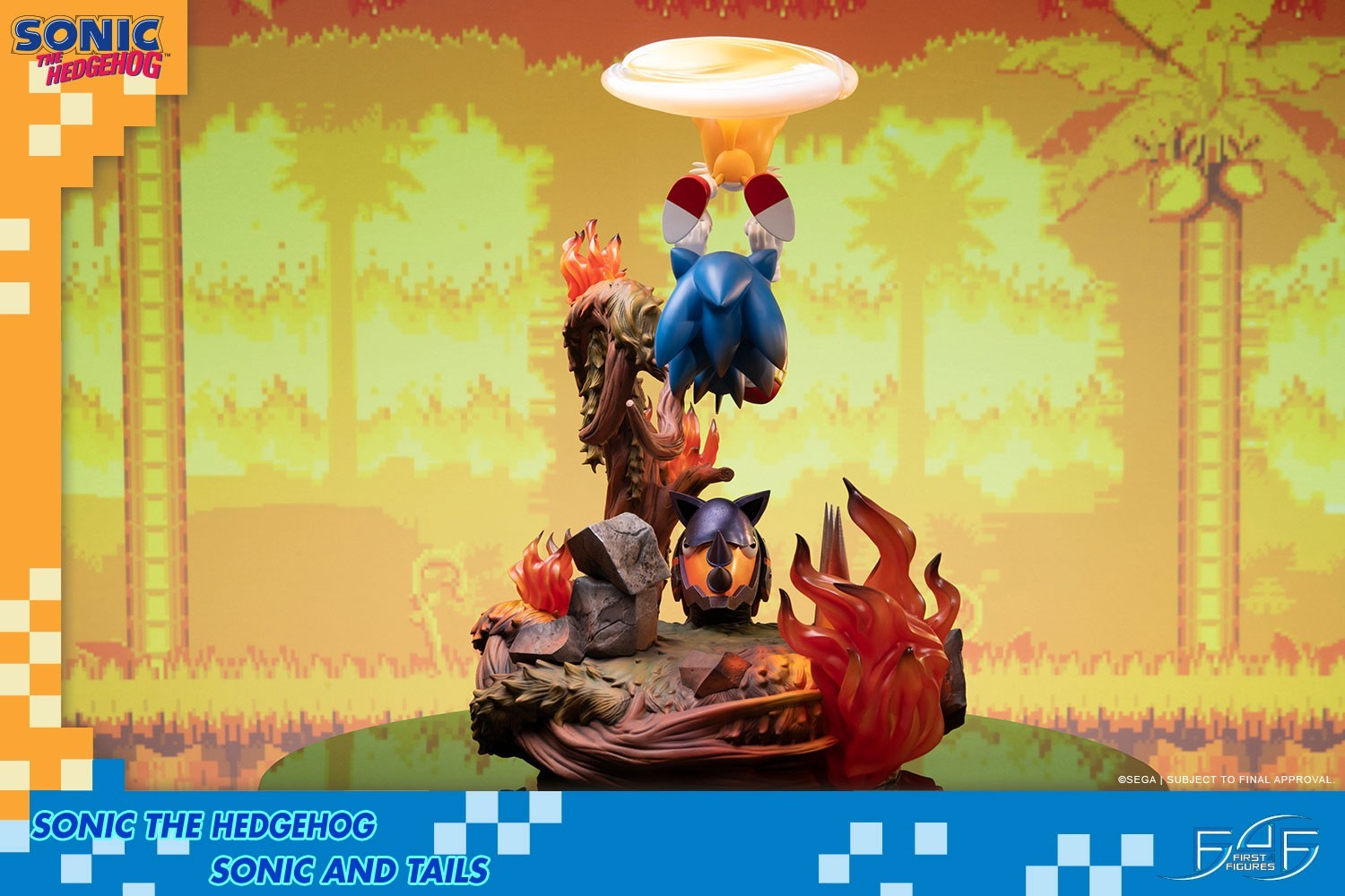 Sonic the Hedgehog - Cyclone - Miles "Tails" Prower - Diorama - Regular Edition (First 4 Figures) photo 21