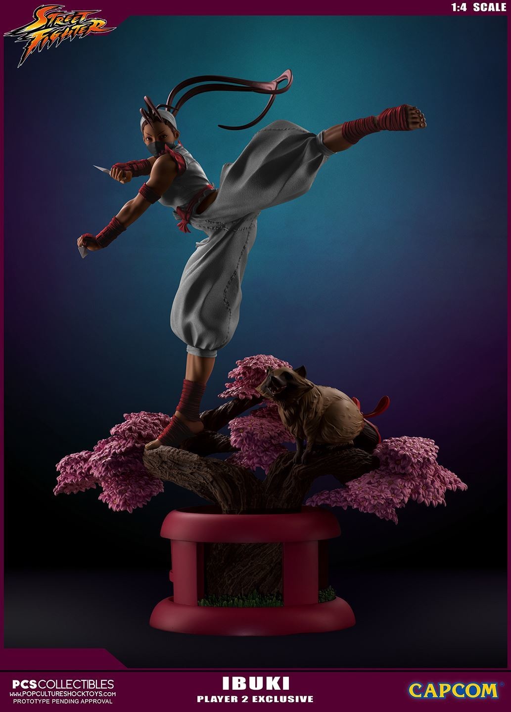 Street Fighter III: New Generation - Don-chan - Ibuki - Street Fighter Ultra - 1/4 - PCS Exclusive, Player 2 (Premium Collectibles Studio) photo 2