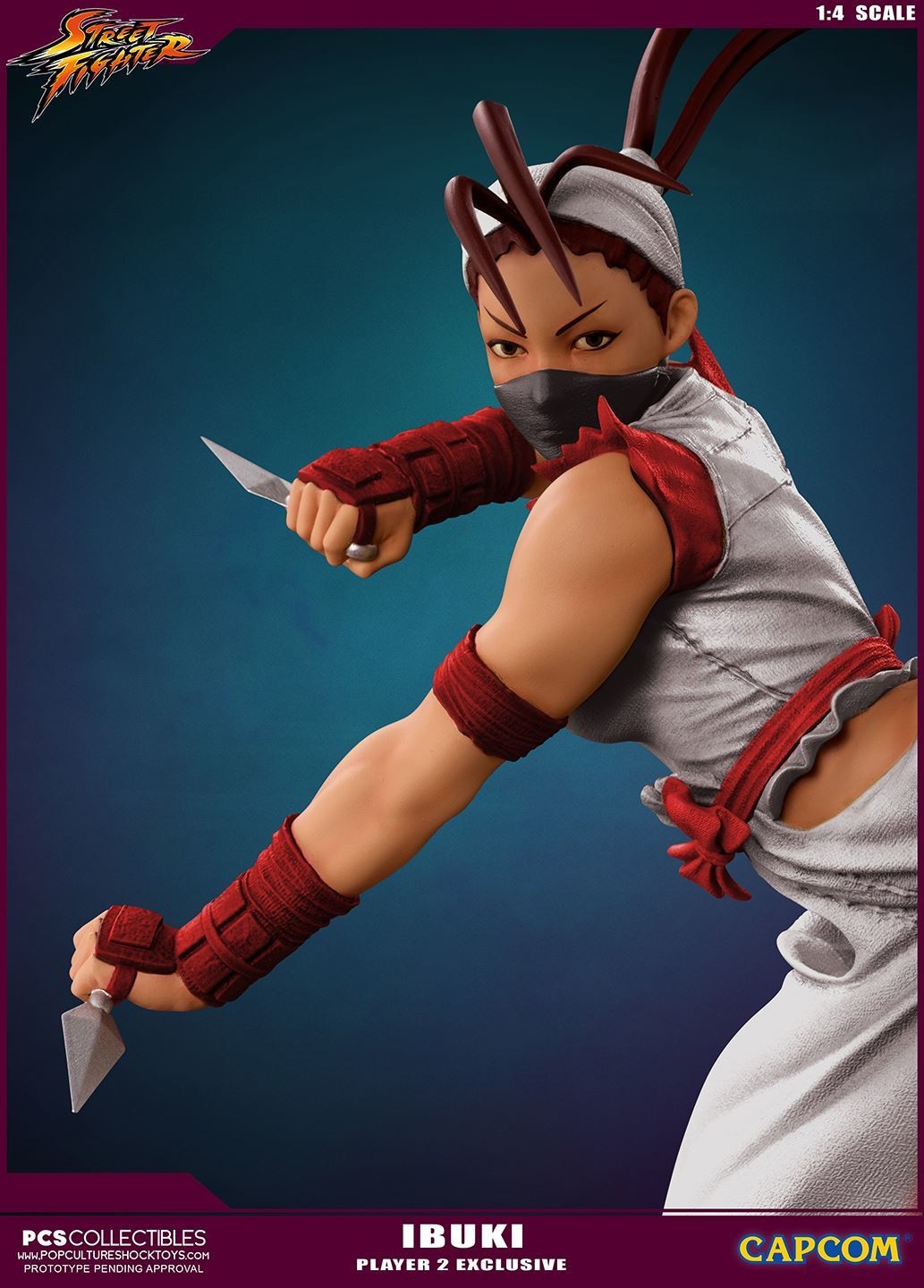 Street Fighter III: New Generation - Don-chan - Ibuki - Street Fighter Ultra - 1/4 - PCS Exclusive, Player 2 (Premium Collectibles Studio) photo 3