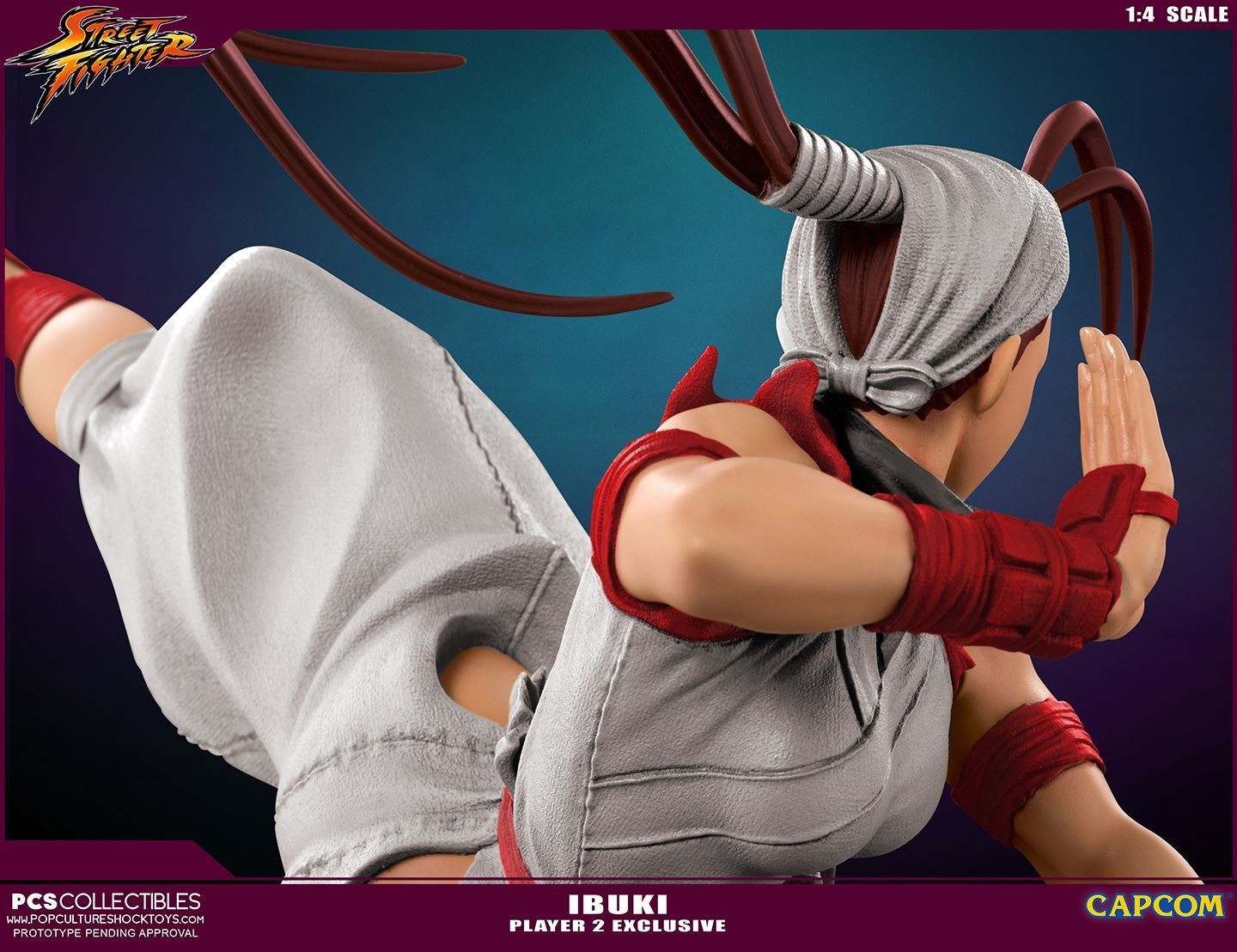 Street Fighter III: New Generation - Don-chan - Ibuki - Street Fighter Ultra - 1/4 - PCS Exclusive, Player 2 (Premium Collectibles Studio) photo 5