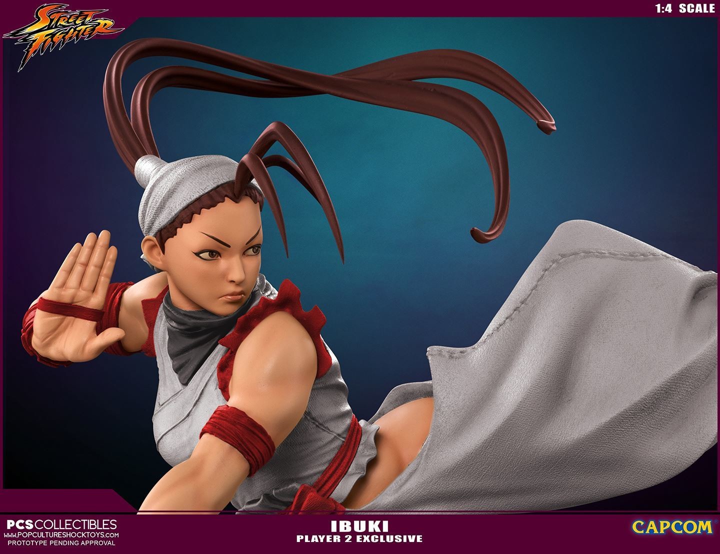 Street Fighter III: New Generation - Don-chan - Ibuki - Street Fighter Ultra - 1/4 - PCS Exclusive, Player 2 (Premium Collectibles Studio) photo 6