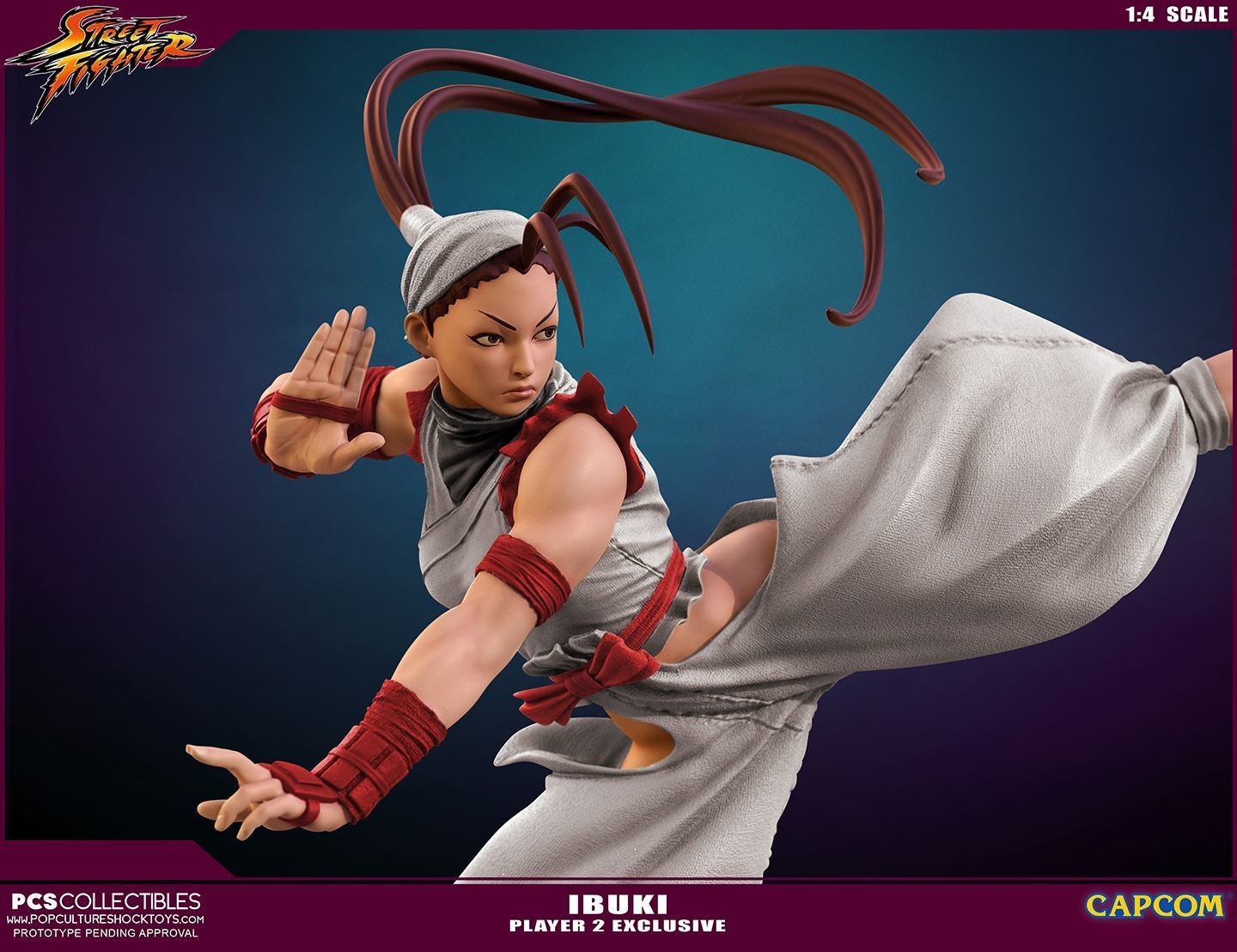 Street Fighter III: New Generation - Don-chan - Ibuki - Street Fighter Ultra - 1/4 - PCS Exclusive, Player 2 (Premium Collectibles Studio) photo 7