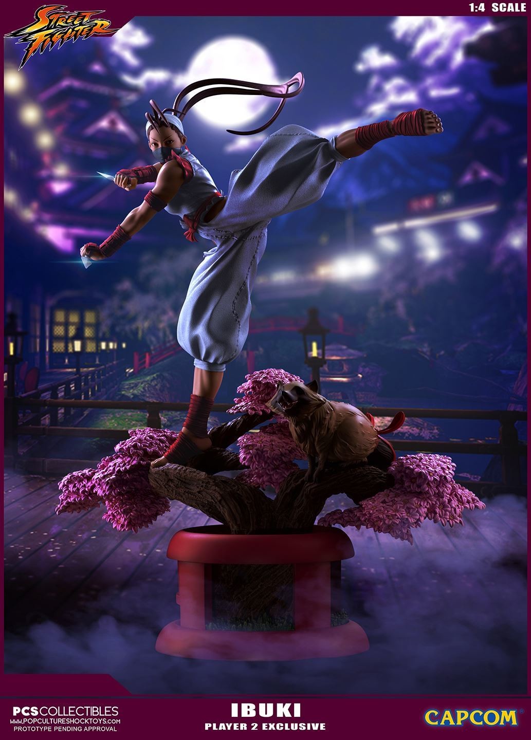 Street Fighter III: New Generation - Don-chan - Ibuki - Street Fighter Ultra - 1/4 - PCS Exclusive, Player 2 (Premium Collectibles Studio) photo 8