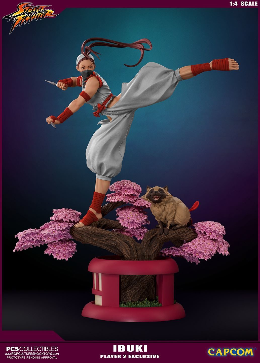 Street Fighter III: New Generation - Don-chan - Ibuki - Street Fighter Ultra - 1/4 - PCS Exclusive, Player 2 (Premium Collectibles Studio) photo 9