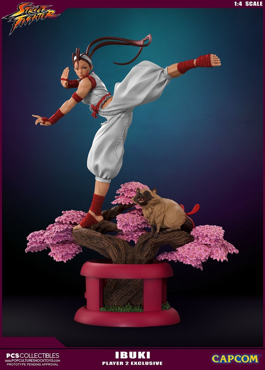 Street Fighter III: New Generation - Don-chan - Ibuki - Street Fighter Ultra - 1/4 - PCS Exclusive, Player 2 (Premium Collectibles Studio) photo 12