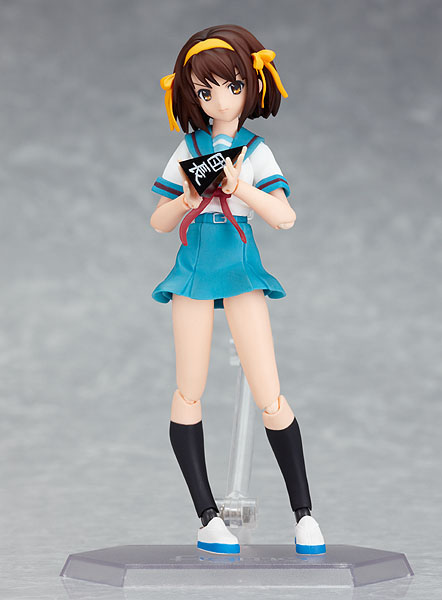 Suzumiya Haruhi no Yuuutsu - Suzumiya Haruhi - Figma (#034) - Summer School Uniform Ver. (Max Factory) photo 5