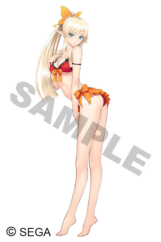 Shining Resonance - Kirika Towa Alma - Shining Beach Heroines - 1/7 - Crimson Swimsuit ver. (Alphamax)
