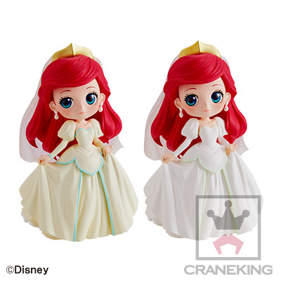 The Little Mermaid - Ariel - Q Posket - Q Posket Disney Characters - Dreamy Style, White (Banpresto) photo 2