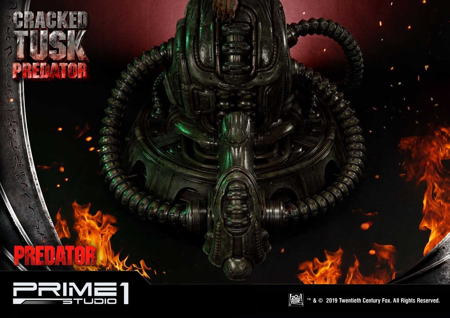 Predator: Life and Death - Cracked Tusk Predator - Premium Masterline (PMDHPR-01) - 1/4 (Prime 1 Studio) photo 3