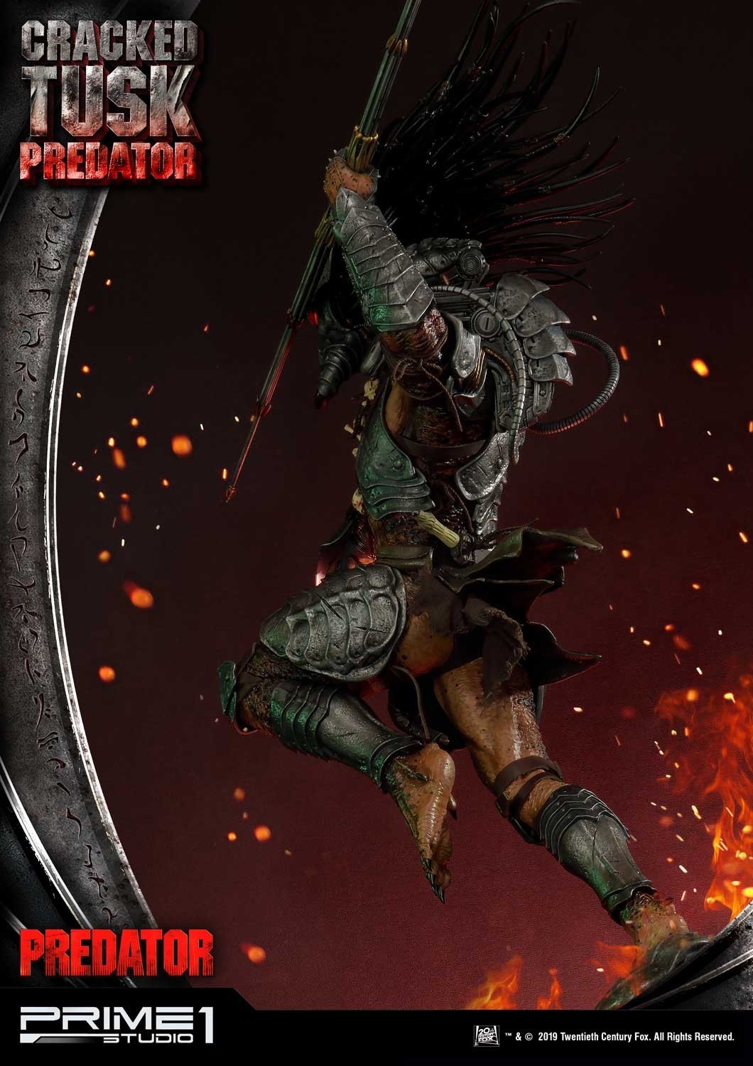 Predator: Life and Death - Cracked Tusk Predator - Premium Masterline (PMDHPR-01) - 1/4 (Prime 1 Studio) photo 4