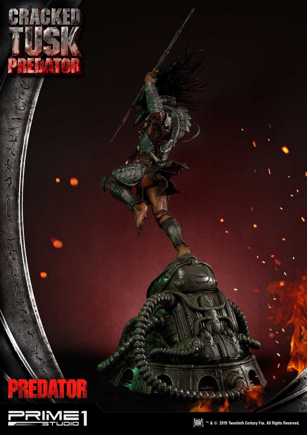 Predator: Life and Death - Cracked Tusk Predator - Premium Masterline (PMDHPR-01) - 1/4 (Prime 1 Studio) photo 5