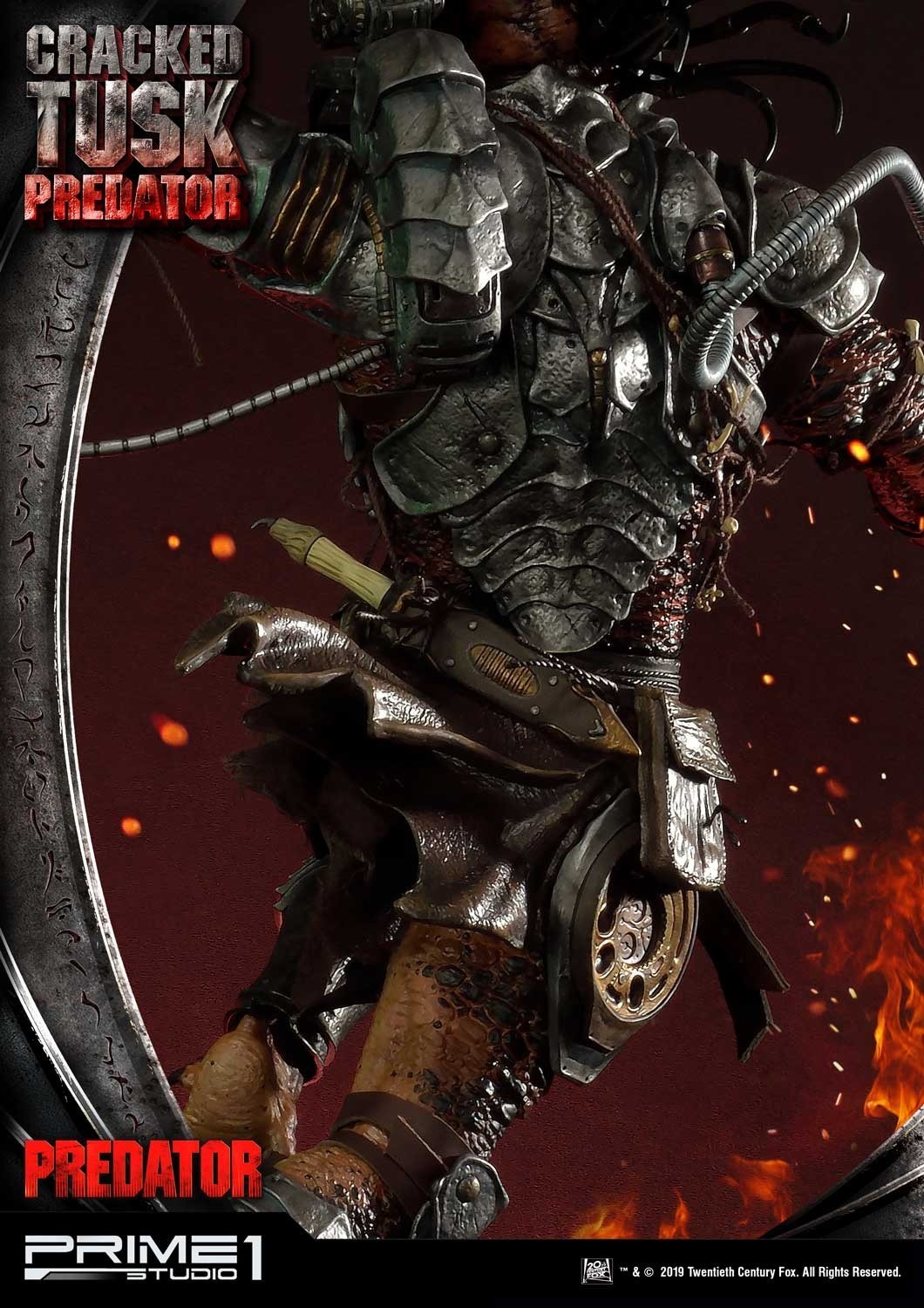 Predator: Life and Death - Cracked Tusk Predator - Premium Masterline (PMDHPR-01) - 1/4 (Prime 1 Studio) photo 6