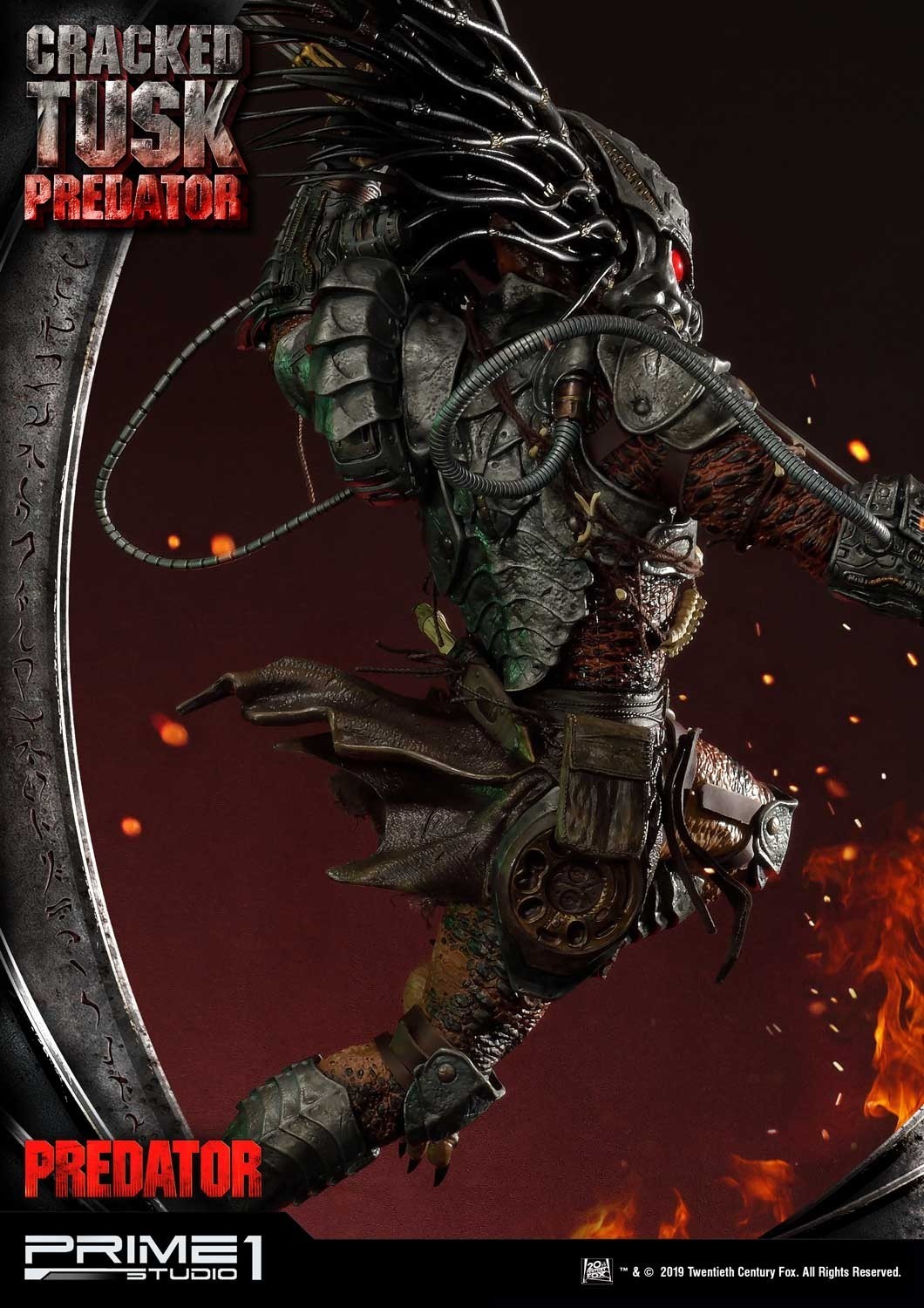 Predator: Life and Death - Cracked Tusk Predator - Premium Masterline (PMDHPR-01) - 1/4 (Prime 1 Studio) photo 7
