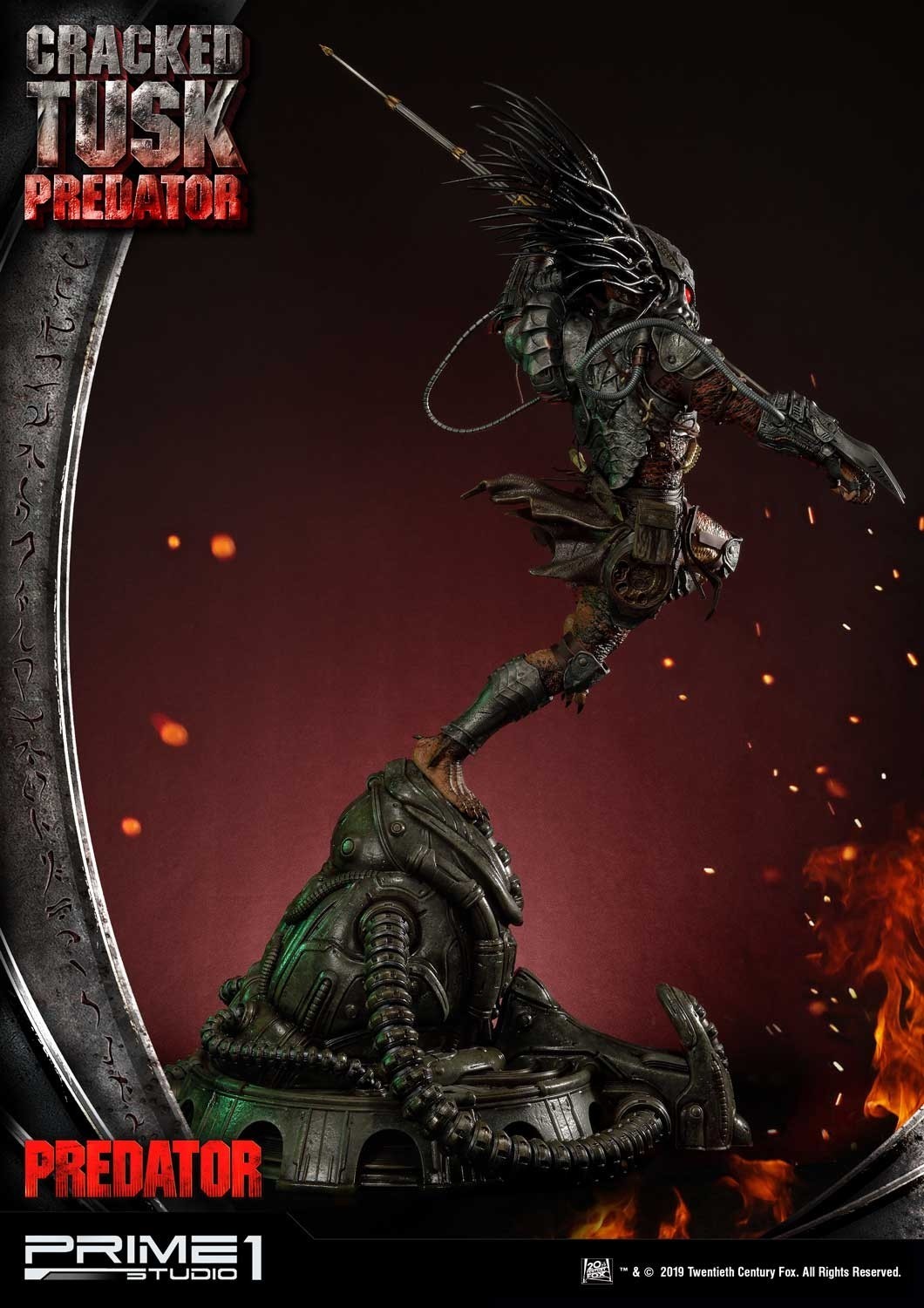 Predator: Life and Death - Cracked Tusk Predator - Premium Masterline (PMDHPR-01) - 1/4 (Prime 1 Studio) photo 8