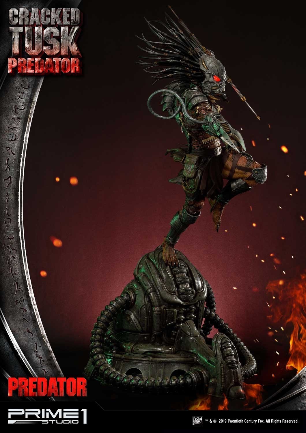 Predator: Life and Death - Cracked Tusk Predator - Premium Masterline (PMDHPR-01) - 1/4 (Prime 1 Studio) photo 9
