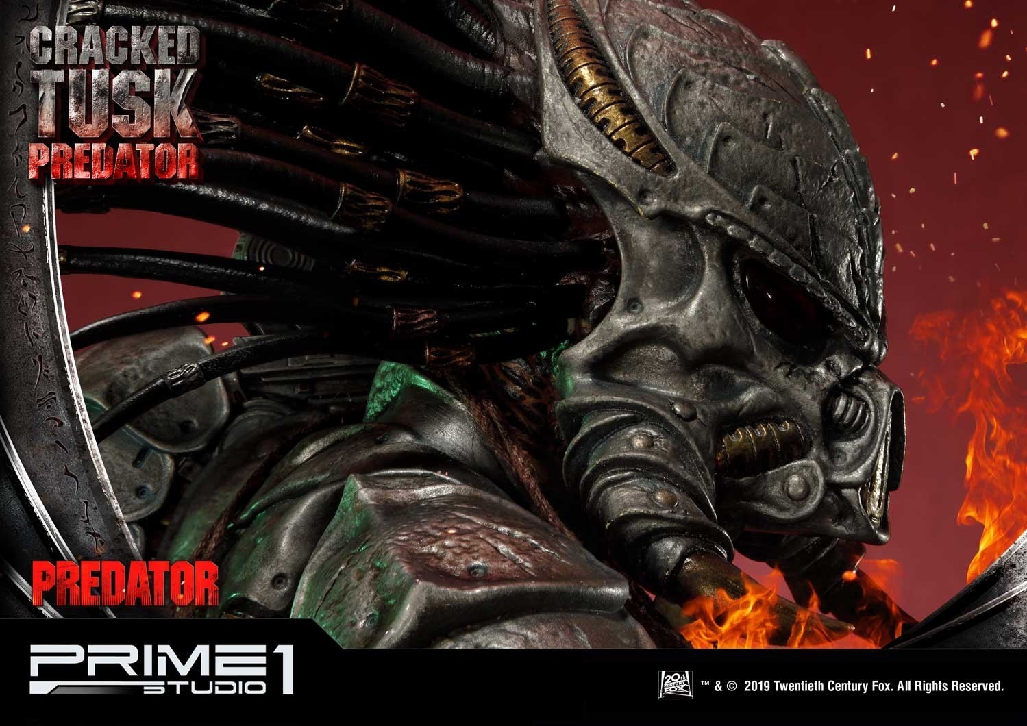 Predator: Life and Death - Cracked Tusk Predator - Premium Masterline (PMDHPR-01) - 1/4 (Prime 1 Studio) photo 13