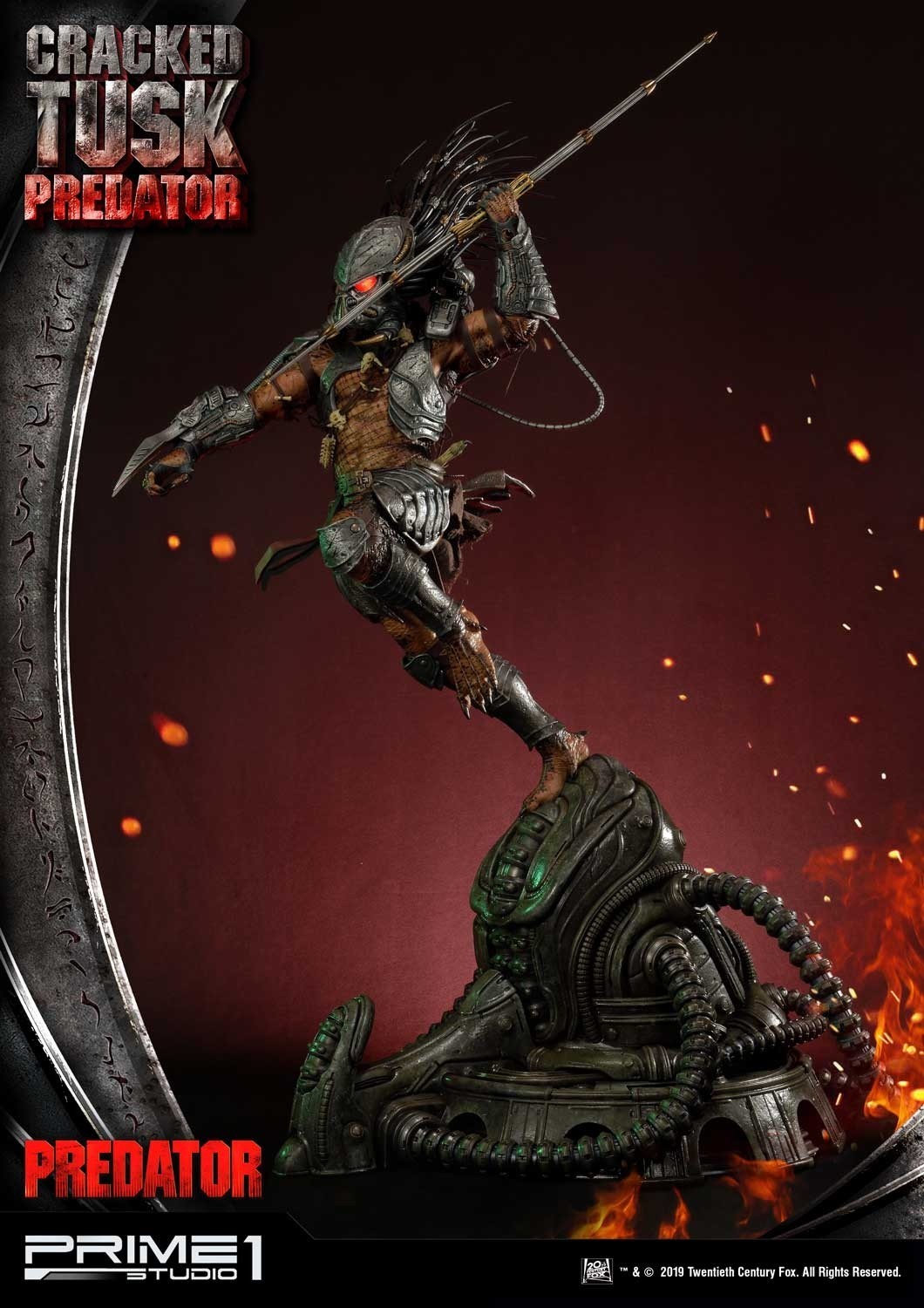 Predator: Life and Death - Cracked Tusk Predator - Premium Masterline (PMDHPR-01) - 1/4 (Prime 1 Studio) photo 15
