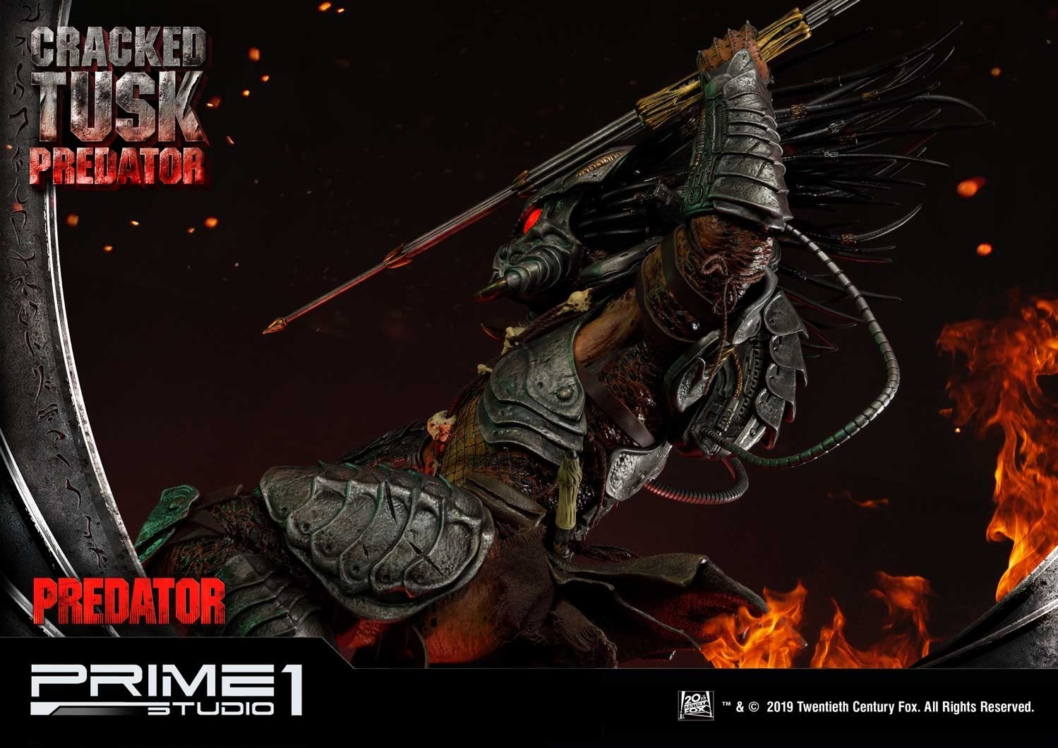 Predator: Life and Death - Cracked Tusk Predator - Premium Masterline (PMDHPR-01) - 1/4 (Prime 1 Studio) photo 19
