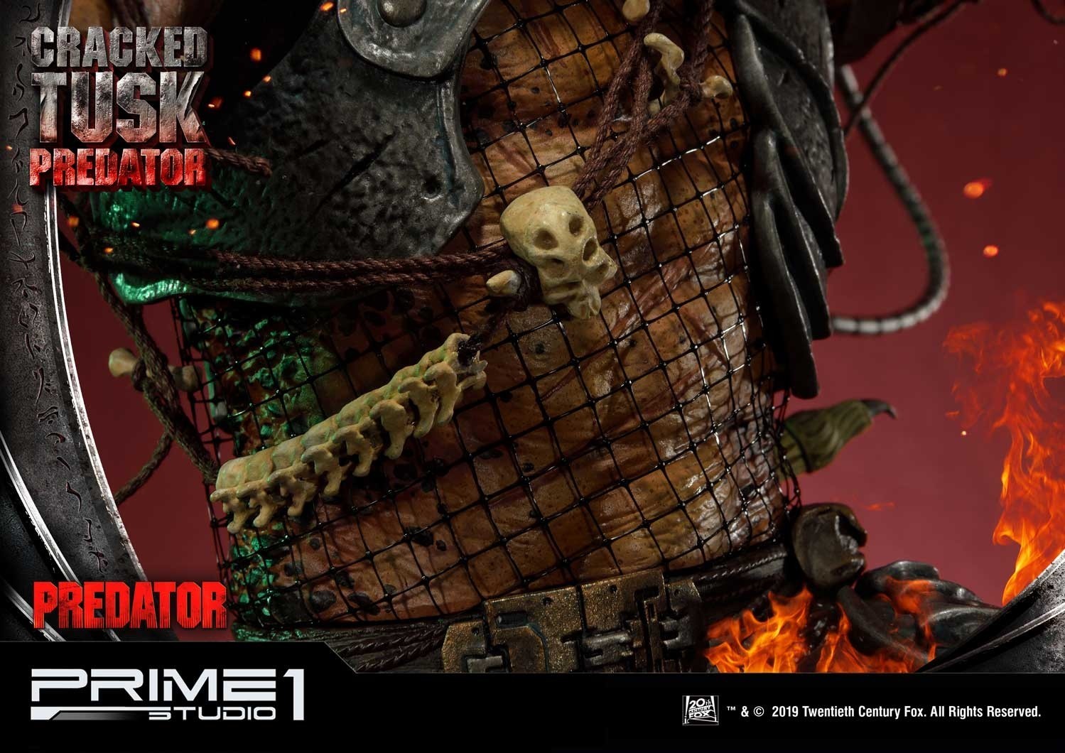 Predator: Life and Death - Cracked Tusk Predator - Premium Masterline (PMDHPR-01) - 1/4 (Prime 1 Studio) photo 21