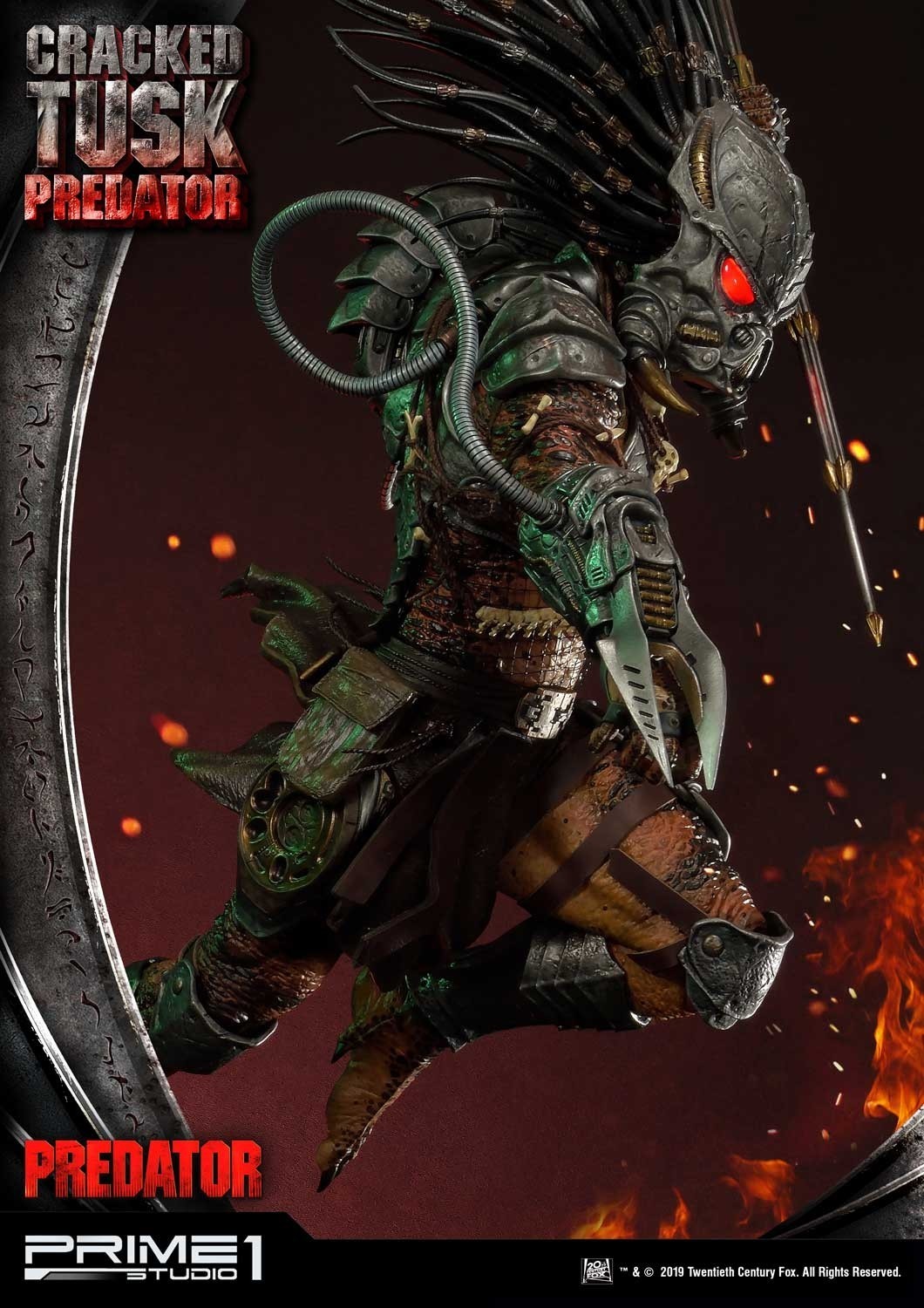 Predator: Life and Death - Cracked Tusk Predator - Premium Masterline (PMDHPR-01) - 1/4 (Prime 1 Studio) photo 24