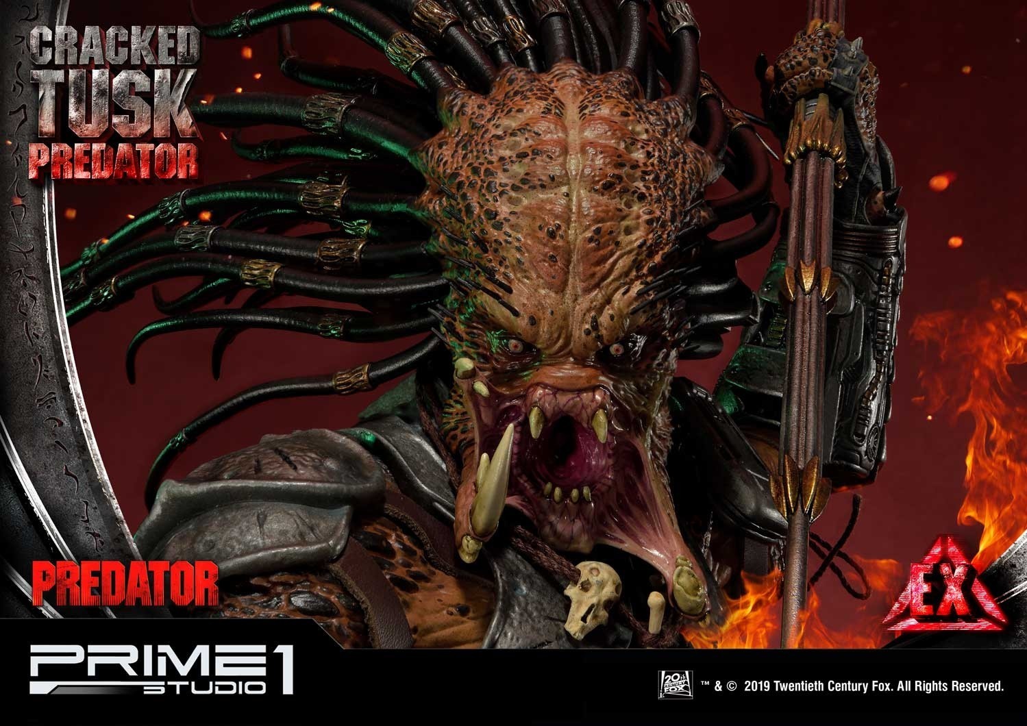 Predator: Life and Death - Cracked Tusk Predator - Premium Masterline (PMDHPR-01) - 1/4 (Prime 1 Studio) photo 25