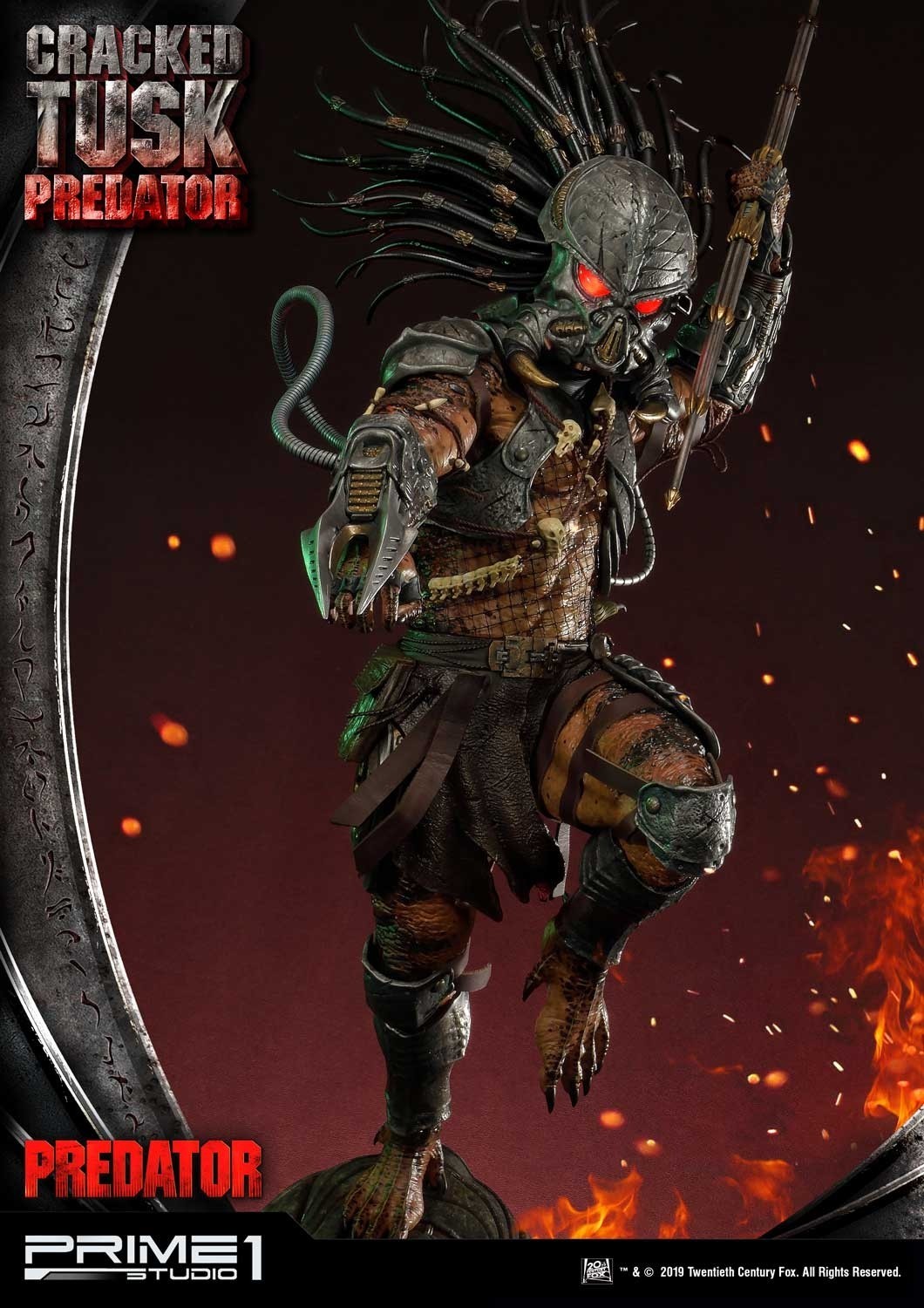 Predator: Life and Death - Cracked Tusk Predator - Premium Masterline (PMDHPR-01) - 1/4 (Prime 1 Studio) photo 26