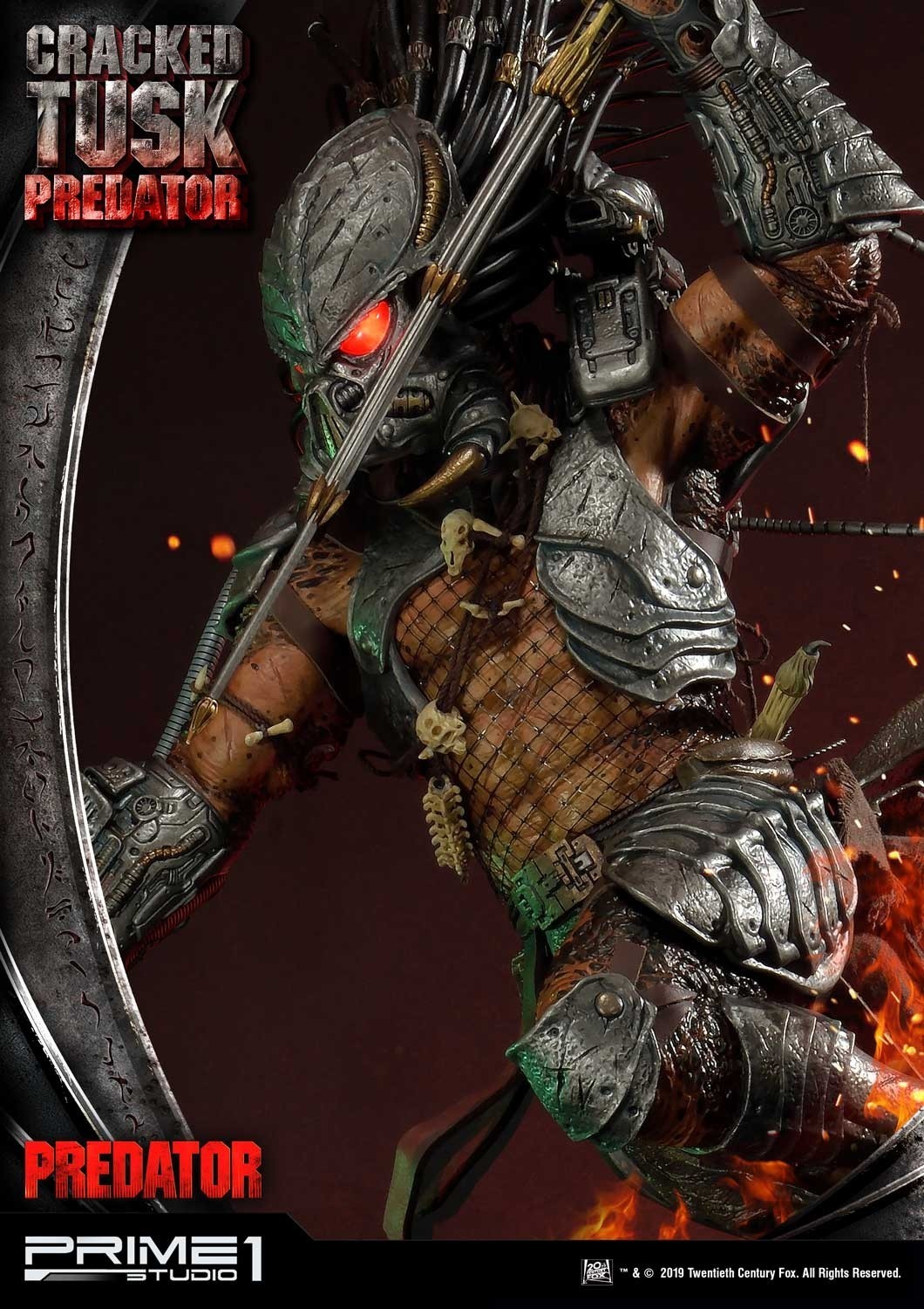 Predator: Life and Death - Cracked Tusk Predator - Premium Masterline (PMDHPR-01) - 1/4 (Prime 1 Studio) photo 28