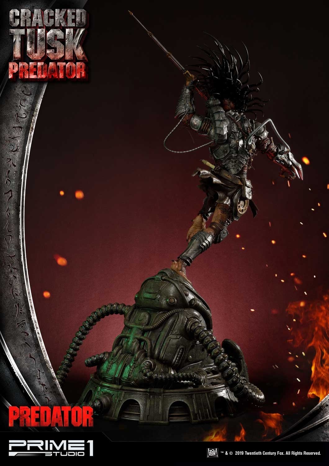 Predator: Life and Death - Cracked Tusk Predator - Premium Masterline (PMDHPR-01) - 1/4 (Prime 1 Studio) photo 30