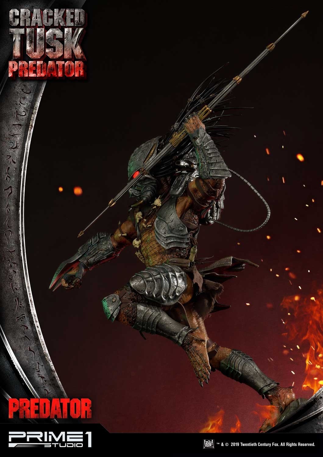 Predator: Life and Death - Cracked Tusk Predator - Premium Masterline (PMDHPR-01) - 1/4 (Prime 1 Studio) photo 31