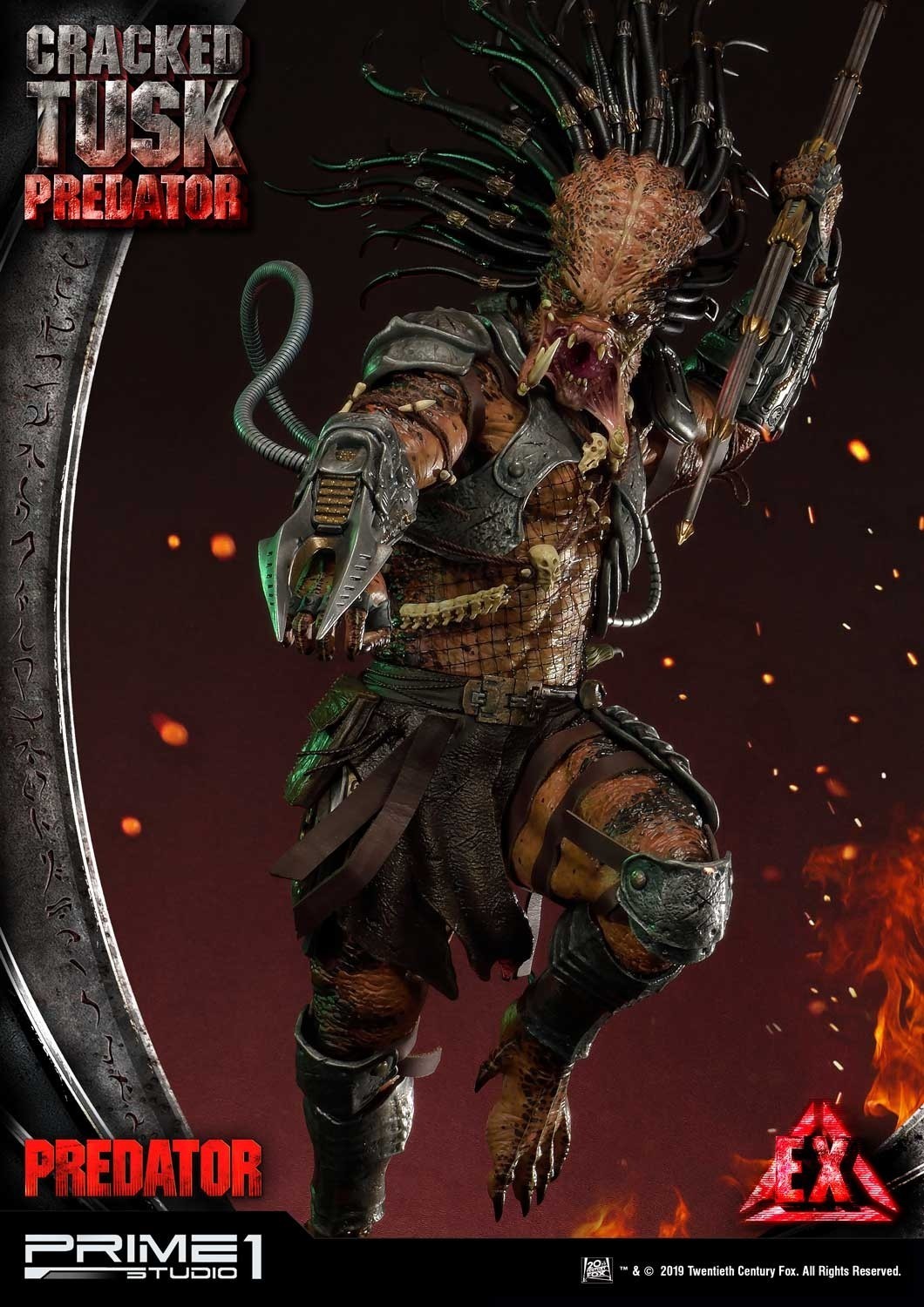 Predator: Life and Death - Cracked Tusk Predator - Premium Masterline (PMDHPR-01) - 1/4 (Prime 1 Studio) photo 33
