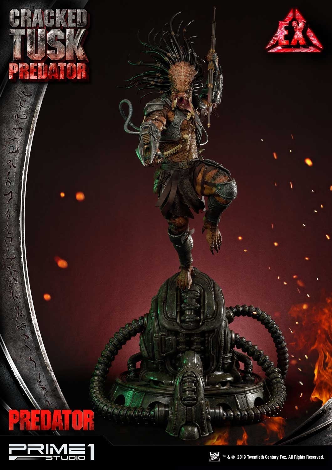 Predator: Life and Death - Cracked Tusk Predator - Premium Masterline (PMDHPR-01) - 1/4 (Prime 1 Studio) photo 34