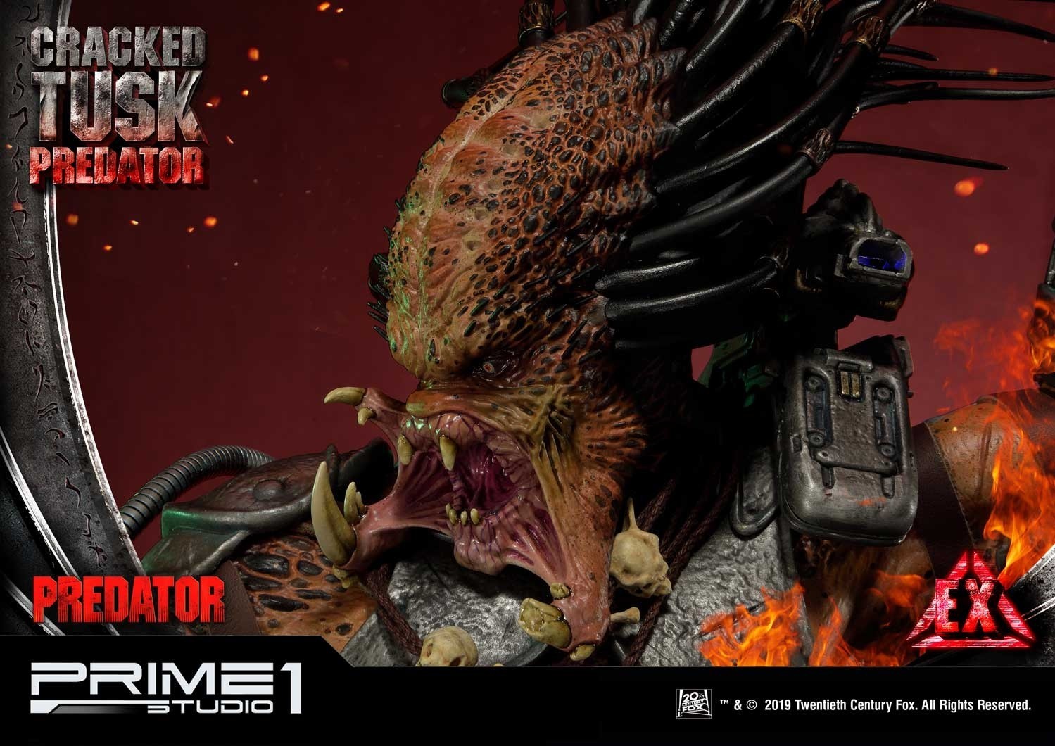 Predator: Life and Death - Cracked Tusk Predator - Premium Masterline (PMDHPR-01) - 1/4 (Prime 1 Studio) photo 35