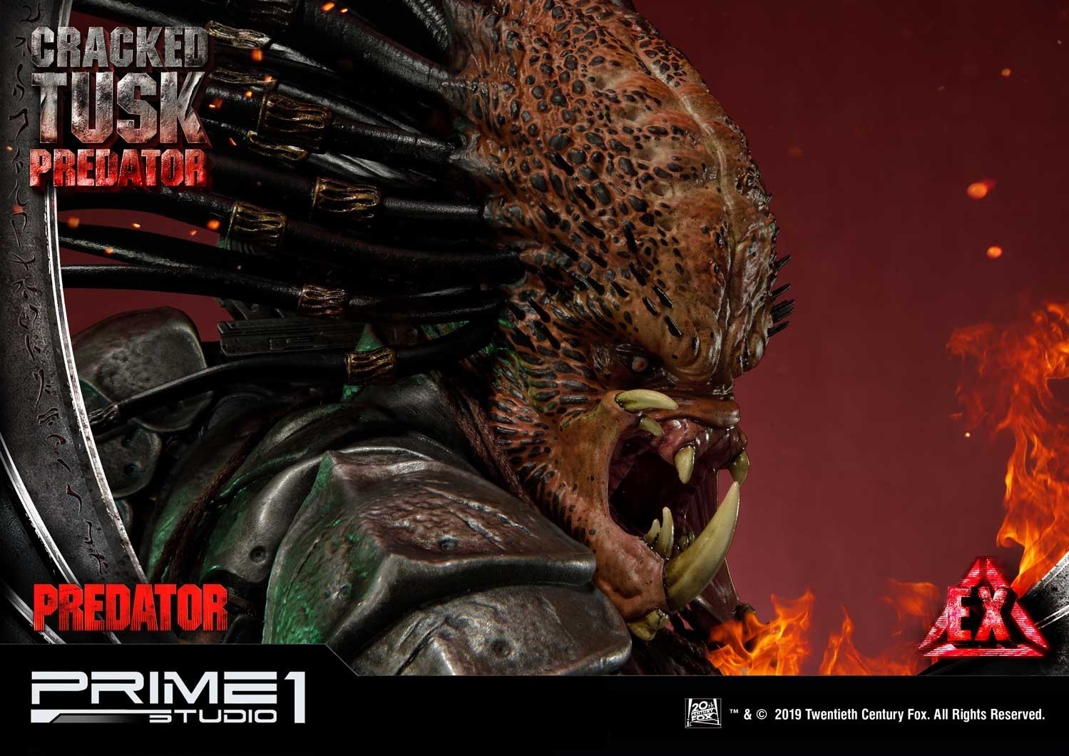Predator: Life and Death - Cracked Tusk Predator - Premium Masterline (PMDHPR-01) - 1/4 (Prime 1 Studio) photo 36