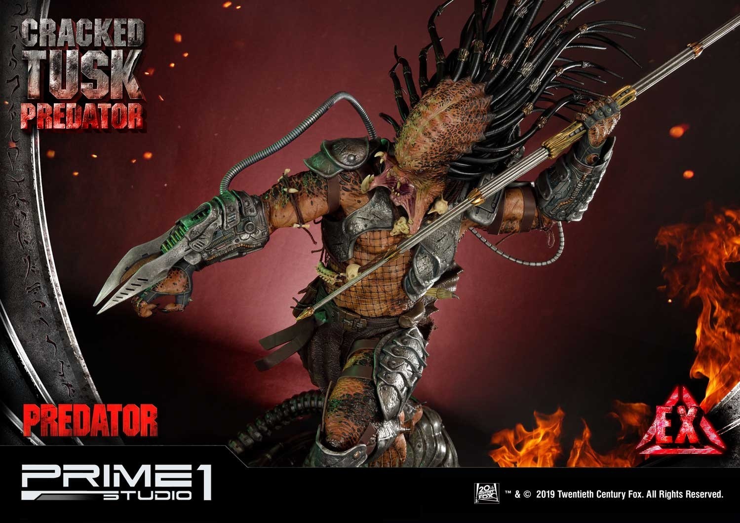 Predator: Life and Death - Cracked Tusk Predator - Premium Masterline (PMDHPR-01) - 1/4 (Prime 1 Studio) photo 38