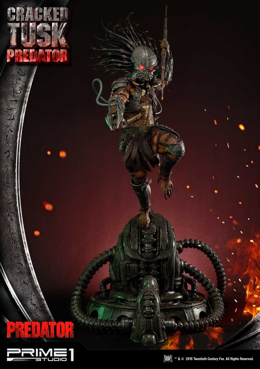 Predator: Life and Death - Cracked Tusk Predator - Premium Masterline (PMDHPR-01) - 1/4 (Prime 1 Studio) photo 39