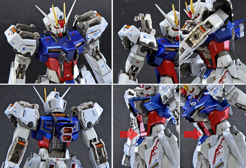 Kidou Senshi Gundam SEED - GAT-X105 Strike Gundam - GAT-X105+AQM/E-X01 Aile Strike Gundam - Metal Build (Bandai) photo 2