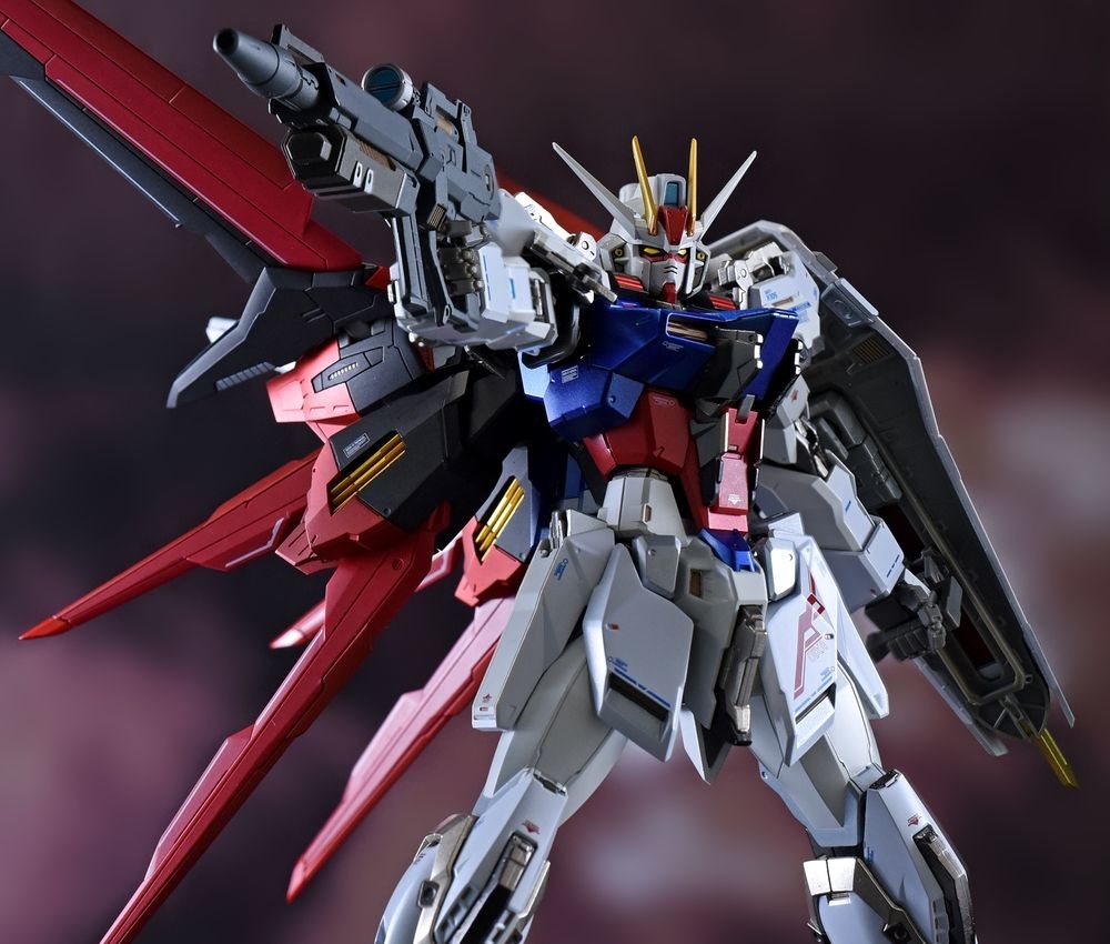 Kidou Senshi Gundam SEED - GAT-X105 Strike Gundam - GAT-X105+AQM/E-X01 Aile Strike Gundam - Metal Build (Bandai) photo 4
