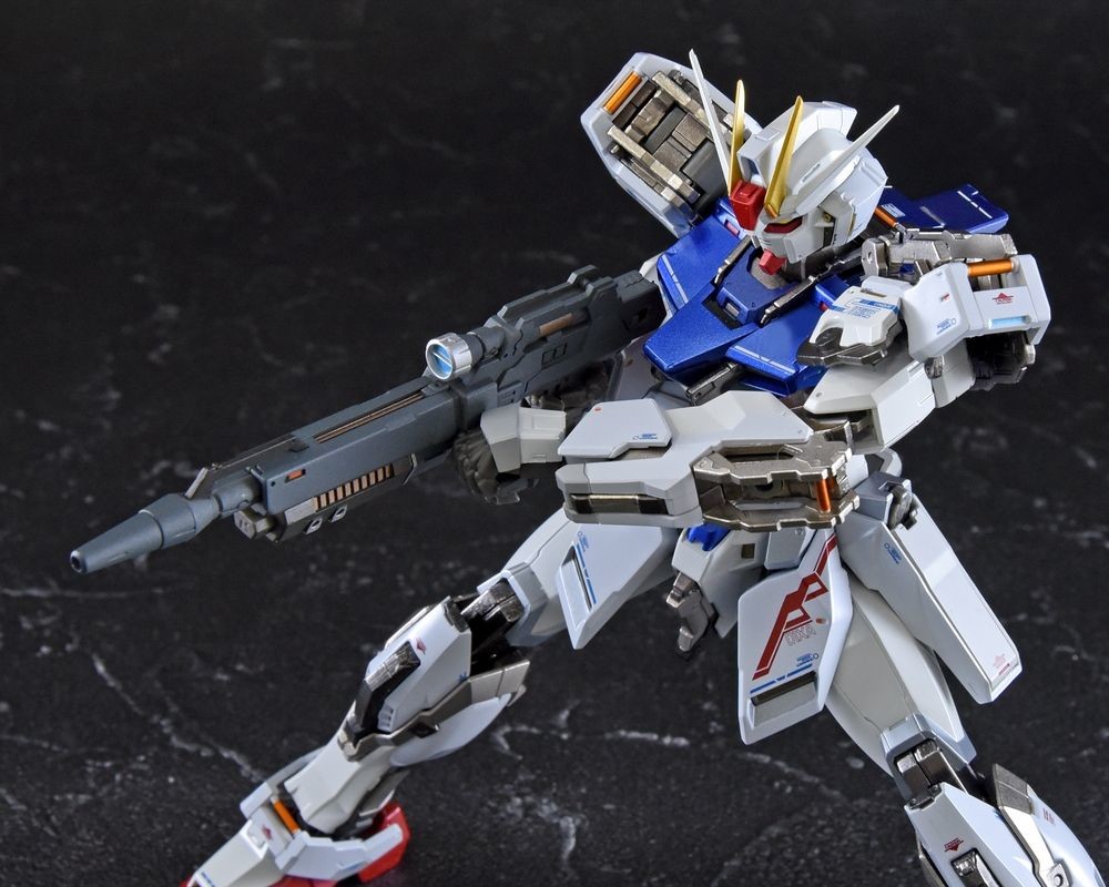 Kidou Senshi Gundam SEED - GAT-X105 Strike Gundam - GAT-X105+AQM/E-X01 Aile Strike Gundam - Metal Build (Bandai) photo 9