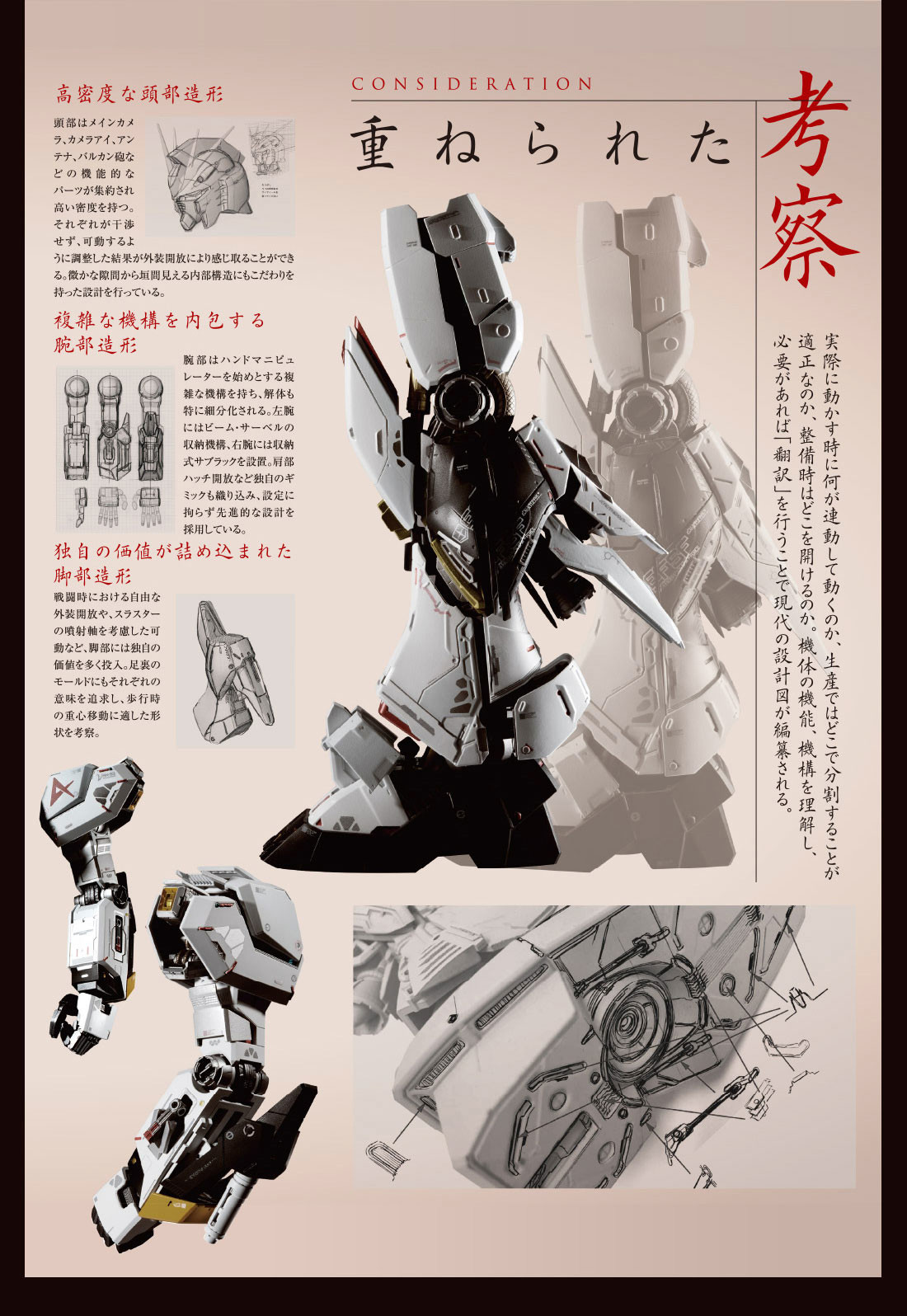 Kidou Senshi Gundam: Gyakushuu no Char - RX-93 ν Gundam - Metal Structure Kaitai-Shou-Ki - 1/60 (Bandai Spirits) photo 8