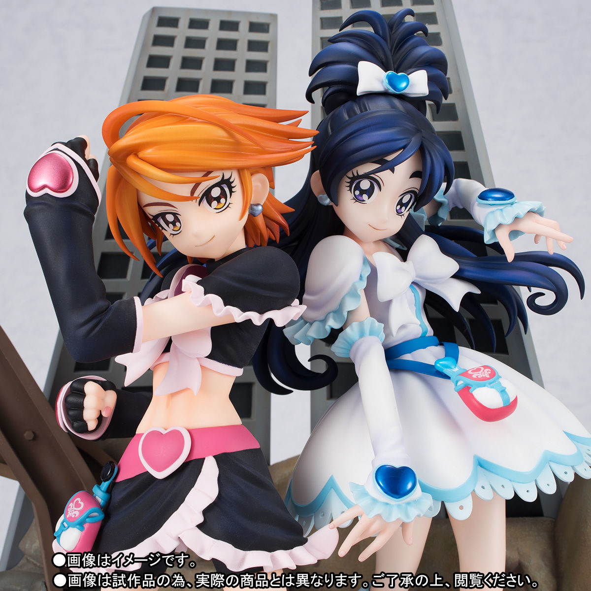 Futari wa Precure - Cure Black - Cure White - Tamashii Premier (Bandai)