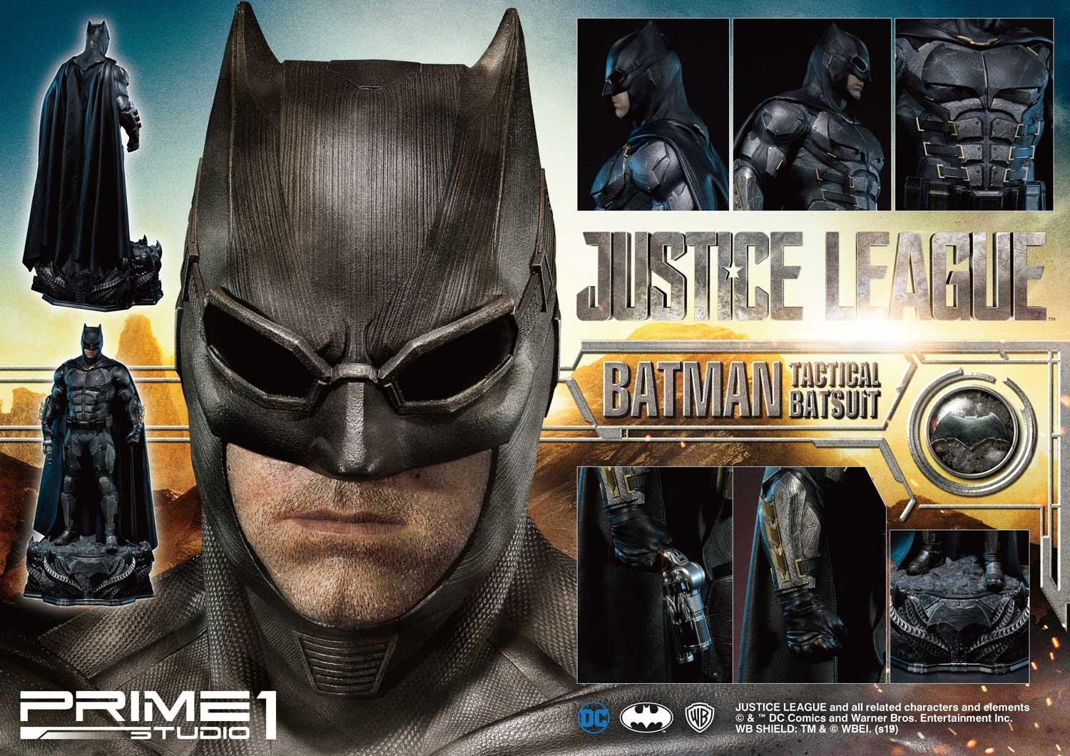 Justice League - Batman - Museum Masterline Series (MMJL-07) - 1/3 - Tactical Batsuit (Prime 1 Studio)