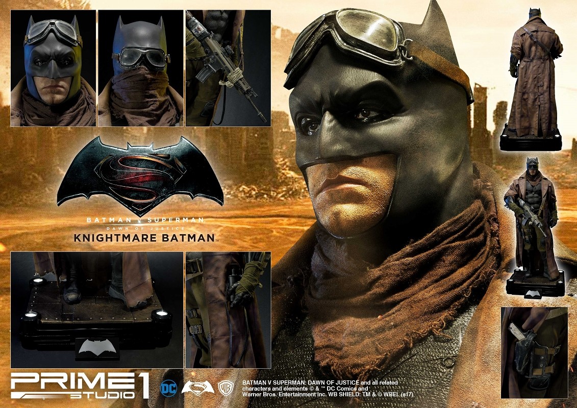Batman v Superman: Dawn of Justice - Batman - High Definition Museum Masterline Series (HDMMDC-07) - 1/2 - Knightmare (Prime 1 Studio) photo 2