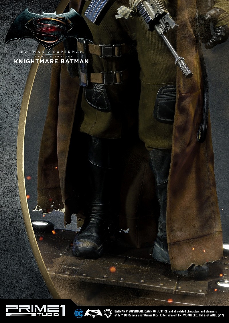 Batman v Superman: Dawn of Justice - Batman - High Definition Museum Masterline Series (HDMMDC-07) - 1/2 - Knightmare (Prime 1 Studio) photo 12