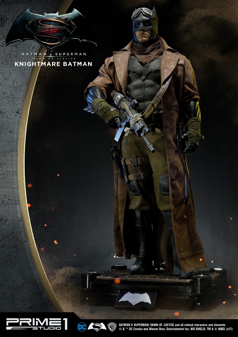 Batman v Superman: Dawn of Justice - Batman - High Definition Museum Masterline Series (HDMMDC-07) - 1/2 - Knightmare (Prime 1 Studio) photo 26