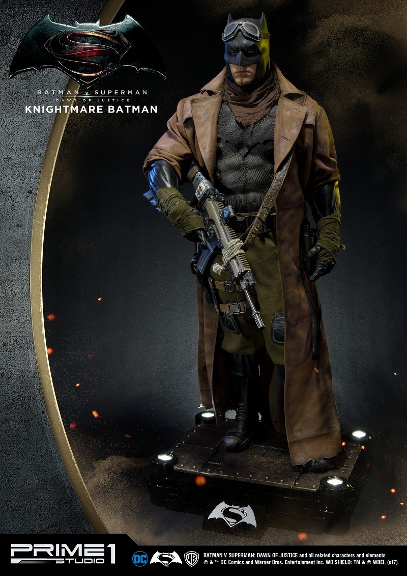 Batman v Superman: Dawn of Justice - Batman - High Definition Museum Masterline Series (HDMMDC-07) - 1/2 - Knightmare (Prime 1 Studio) photo 30