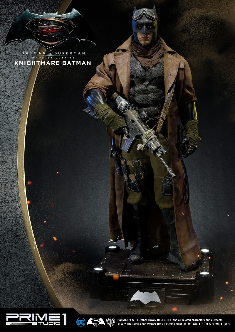 Batman v Superman: Dawn of Justice - Batman - High Definition Museum Masterline Series (HDMMDC-07) - 1/2 - Knightmare (Prime 1 Studio) photo 35