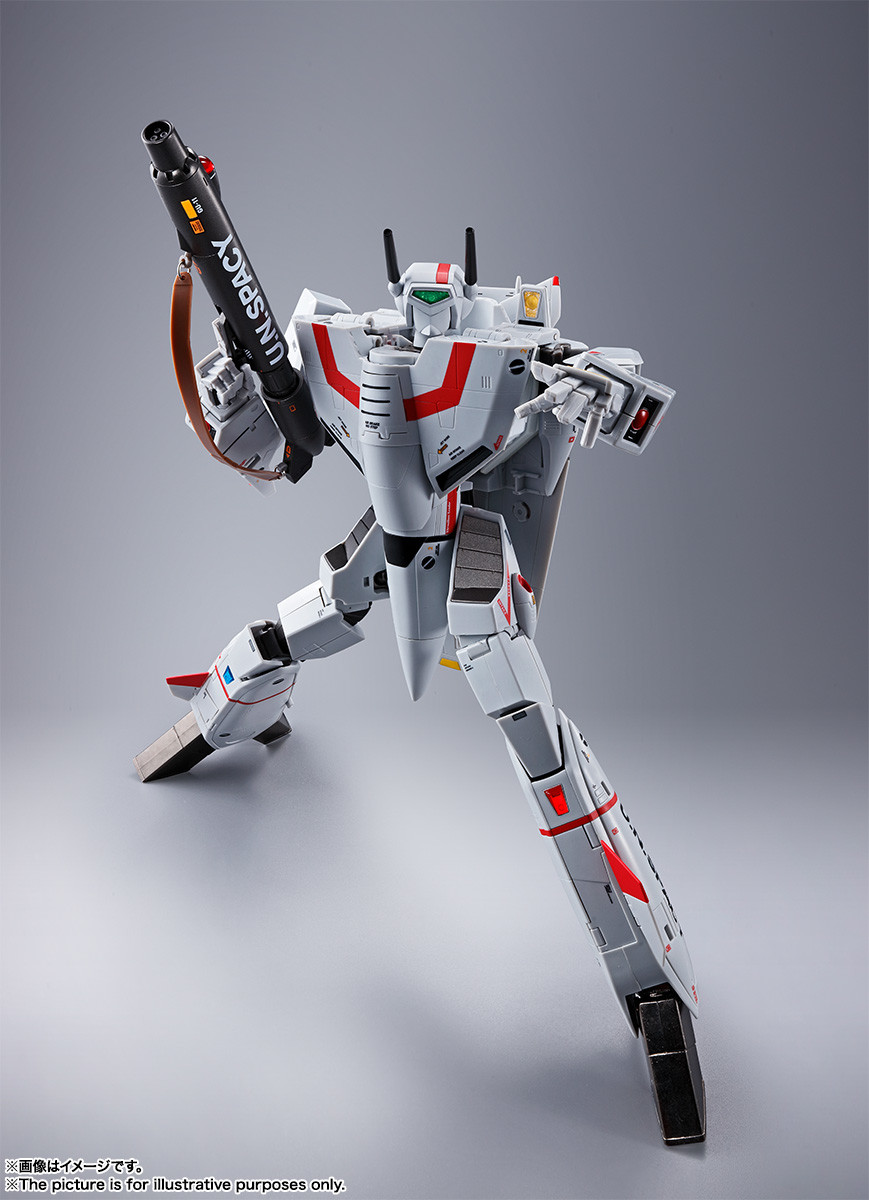 Choujikuu Yousai Macross - Ichijo Hikaru's VF-1J Valkyrie - DX Chogokin - 1/48 (Bandai Spirits) photo 4