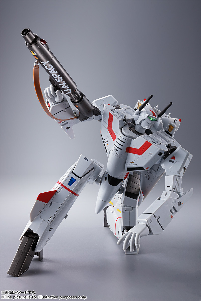 Choujikuu Yousai Macross - Ichijo Hikaru's VF-1J Valkyrie - DX Chogokin - 1/48 (Bandai Spirits) photo 6